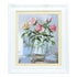 DIY Cross stitch kit with a printed canvas "Awakening of roses"