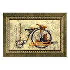 DIY Cross stitch kit with a printed canvas 