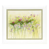 DIY Cross stitch kit with a printed canvas "Spring field"