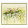 DIY Cross stitch kit with a printed canvas "Spring field"