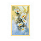 DIY Cross stitch kit with a printed canvas 