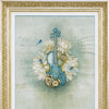 DIY Cross stitch kit with a printed canvas "Melody of soul"
