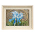 DIY Cross stitch kit with a printed canvas "Irises"