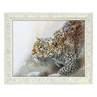 DIY Cross stitch kit with a printed canvas 