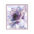 DIY Cross stitch kit with a printed canvas "Lilac mood"