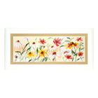 DIY Cross stitch kit with a printed canvas 