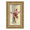 DIY Cross stitch kit with a printed canvas "Lilac orchid"
