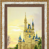 DIY Cross stitch kit with a printed canvas "Palace for the princess"