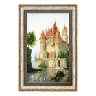 DIY Cross stitch kit with a printed canvas 