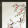 DIY Cross stitch kit with a printed canvas "Cranes gather dew"