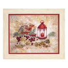 DIY Cross stitch kit with a printed canvas 