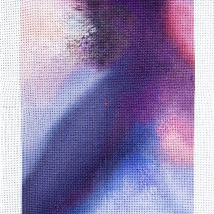 DIY Cross stitch kit with a printed canvas "At sunrise"