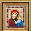 DIY Beadwork kit "The Kazan Icon of the Mother of God"