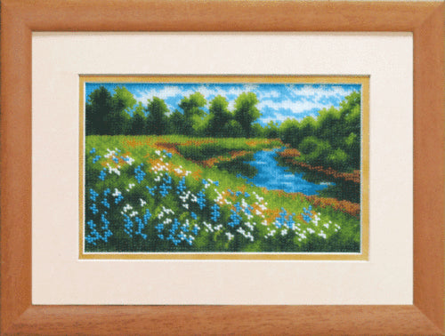 DIY Beadwork kit "Flower clearing"