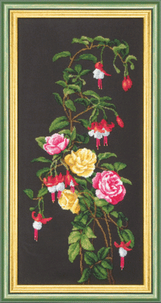DIY Beadwork kit "Roses"