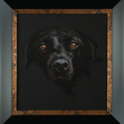 DIY Beadwork kit "Faithful dog"