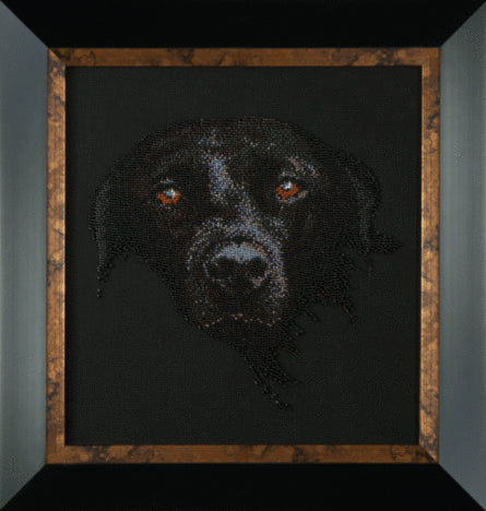 DIY Beadwork kit "Faithful dog"