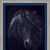 DIY Beadwork kit "Black horse"