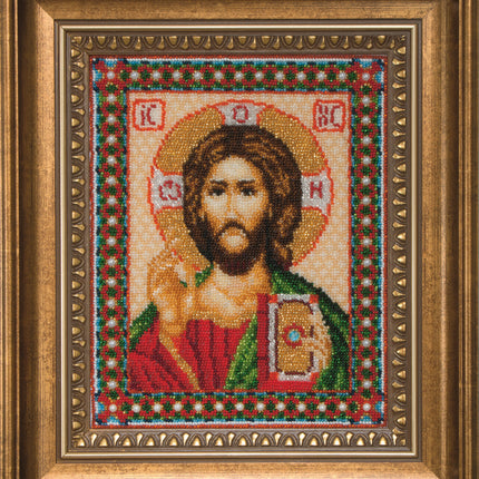 DIY Beadwork kit "The Icon of the Lord Jesus Christ"