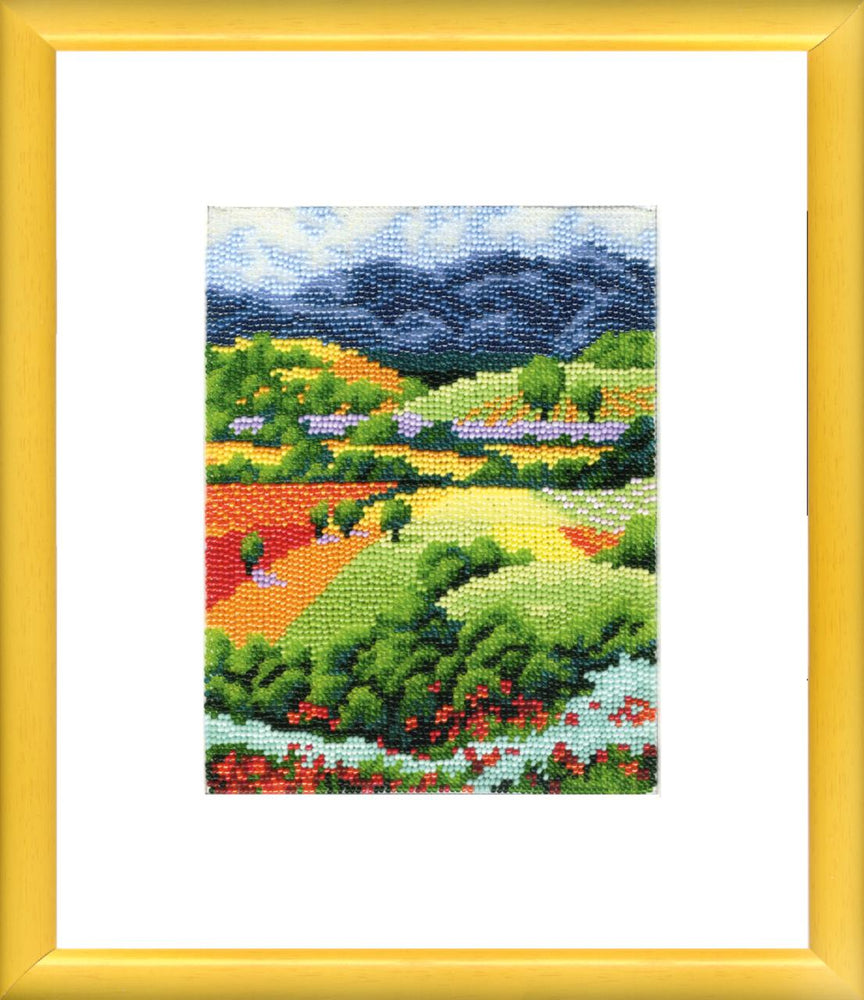 DIY Beadwork kit "Expanse of Provence"