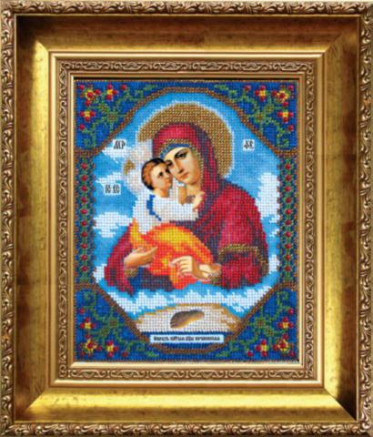 DIY Beadwork kit "The Pochaev Icon of the Most Holy Theotokos"