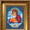 DIY Beadwork kit "The Pochaev Icon of the Most Holy Theotokos"
