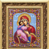 DIY Beadwork kit "The Vladimir Icon of the Holy Virgin Mary"
