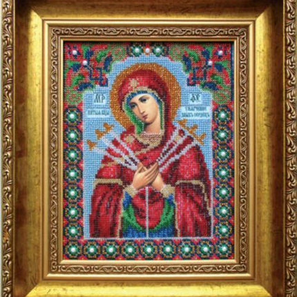 DIY Beadwork kit "The Icon of the Mother of God"