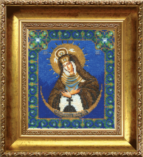 DIY Beadwork kit "The Icon of the Mother of God"