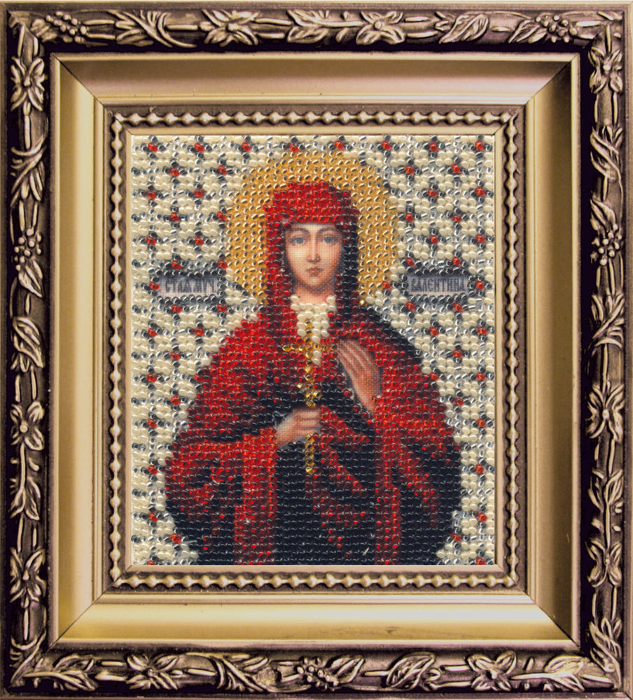 DIY Beadwork kit "The Icon of St. Martyr Valentina"