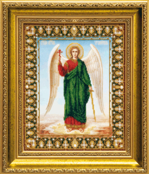 DIY Beadwork kit "The Icon of Guardian Angel"