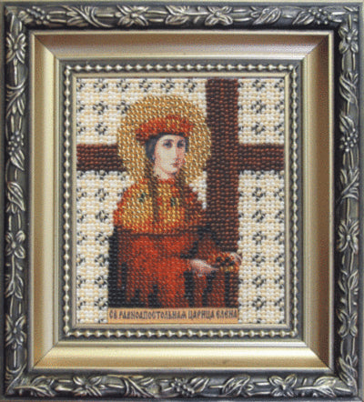 DIY Beadwork kit "The Icon of St. Helena of Constantinople"