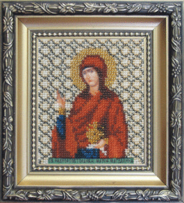 DIY Beadwork kit "The Icon of St. Mary Magdalen"
