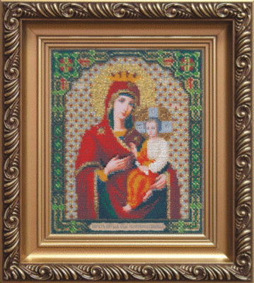 DIY Beadwork kit "The Icon of the Mother of God Quick to Hearken"