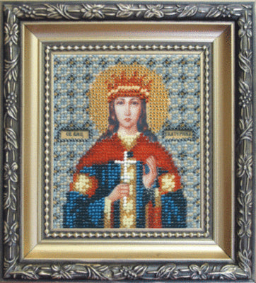DIY Beadwork kit "The Icon of St. Martyr Ekaterina"