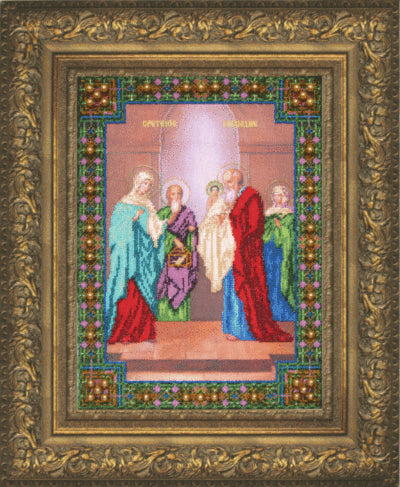 DIY Beadwork kit "The Icon of Ocursus Domini"