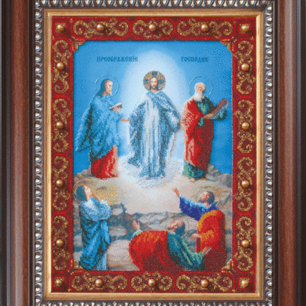 DIY Beadwork kit "The Icon of the Holy Transfiguration of Our Lord Jesus Christ"