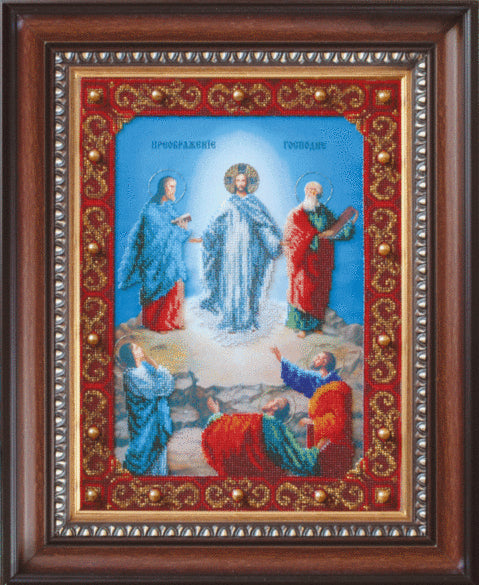 DIY Beadwork kit "The Icon of the Holy Transfiguration of Our Lord Jesus Christ"