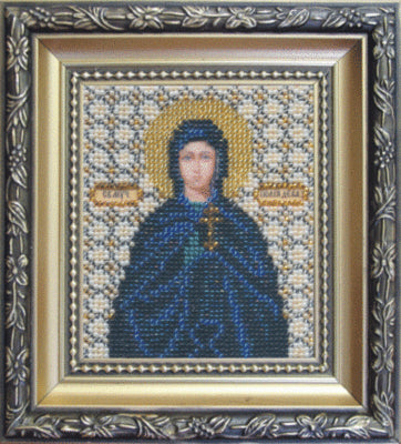 DIY Beadwork kit "The Icon of St. Martyr Julia"