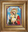 DIY Beadwork kit "The Icon of the Mother of God It is truly meet"