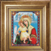DIY Beadwork kit "The Icon of the Mother of God It is truly meet"