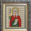 DIY Beadwork kit "The Icon of St. Martyr Svetlana (Fotina)"