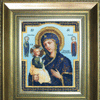 DIY Beadwork kit "The Jerusalem Icon of the Mother of God"