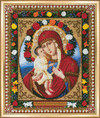 DIY Beadwork kit "The Zhirovitsy icon of the Mother of God"
