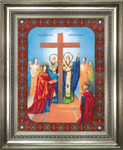 DIY Beadwork kit "The Icon of the Holy-Rood Day"