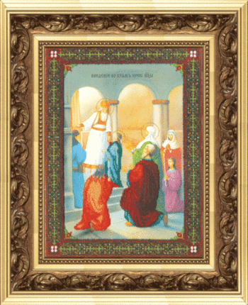 DIY Beadwork kit "The Icon of the Presentation in the Temple"