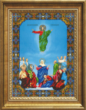 DIY Beadwork kit "The Icon of the Ascention-Day"