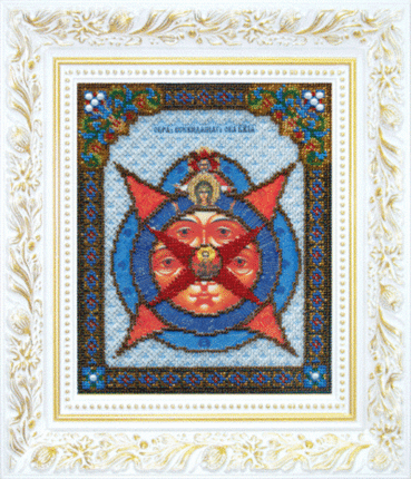 DIY Beadwork kit "The Icon of the Lord's Eye"