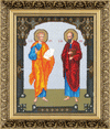 DIY Beadwork kit "The Icon of the Holy Apostles Peter and Paul"