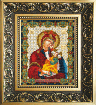 DIY Beadwork kit "The Icon of the Mother of God The Healer of Sorrows"